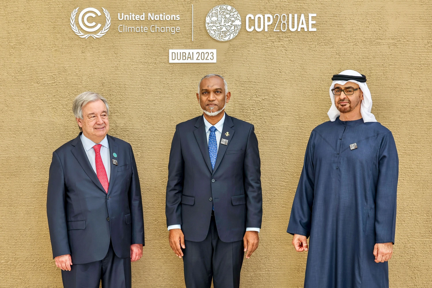 Image for The President attends the opening ceremony of the World Leaders Summit at COP28 service