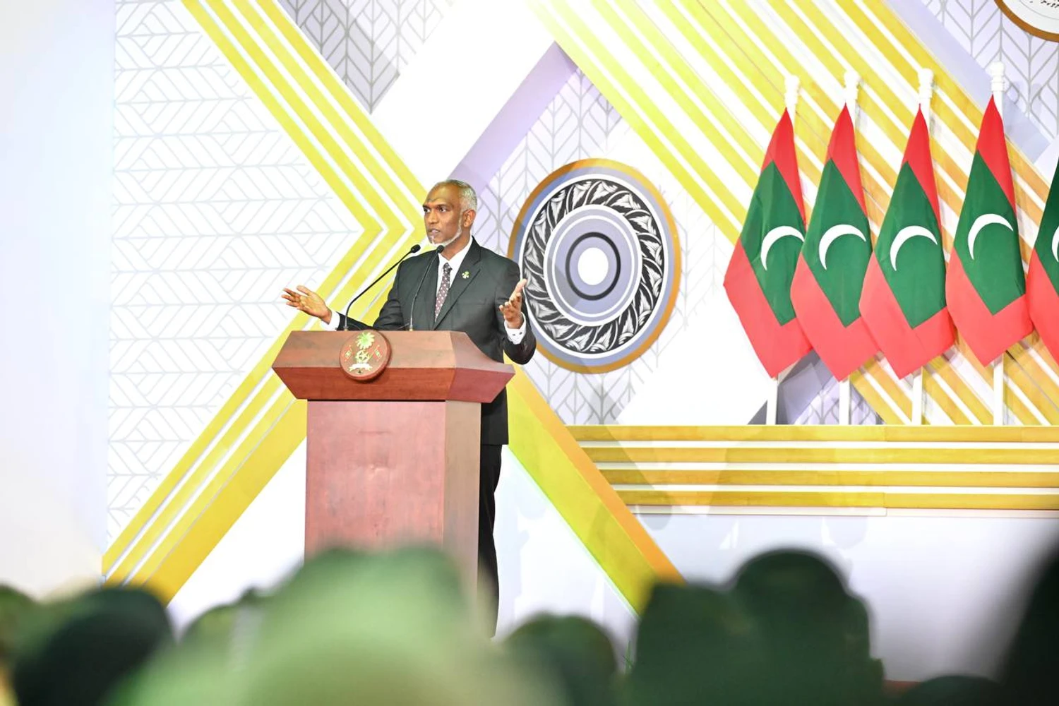 Image for Speech by His Excellency President Dr. Mohamed Muizzu at the official Independence Day function service